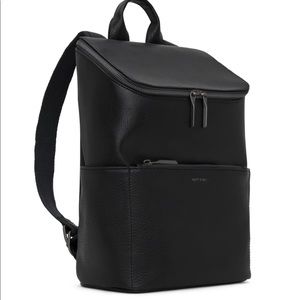 MATT & NAT Vegan Leather Black Backpack